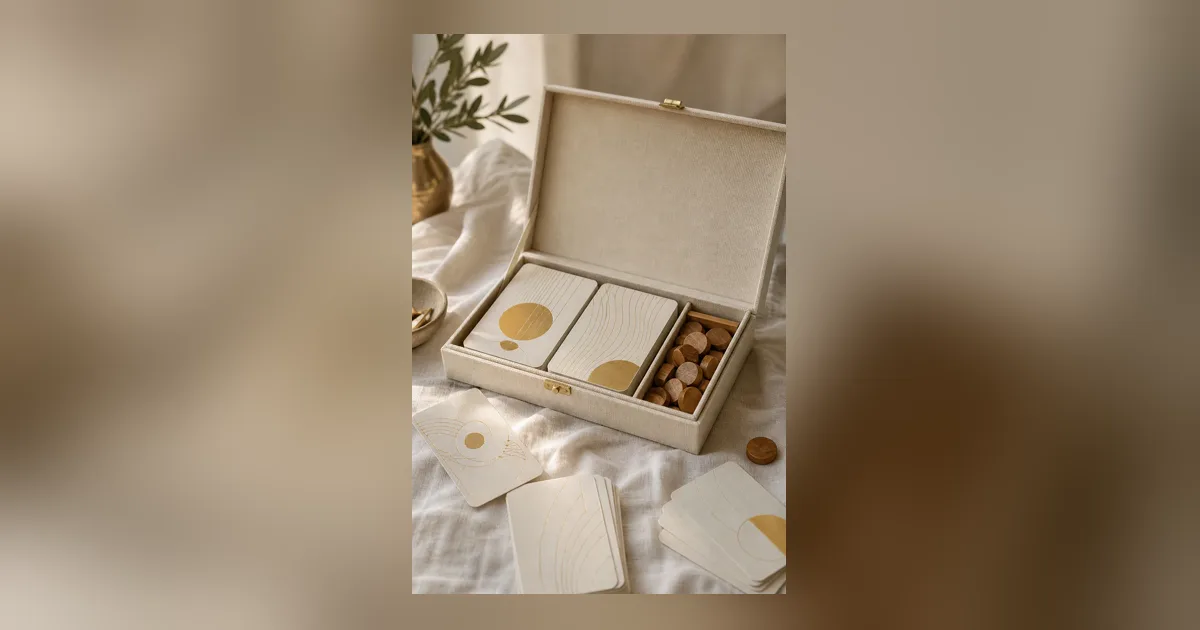 Žaidimų rinkinys „Jaukus vakaras“